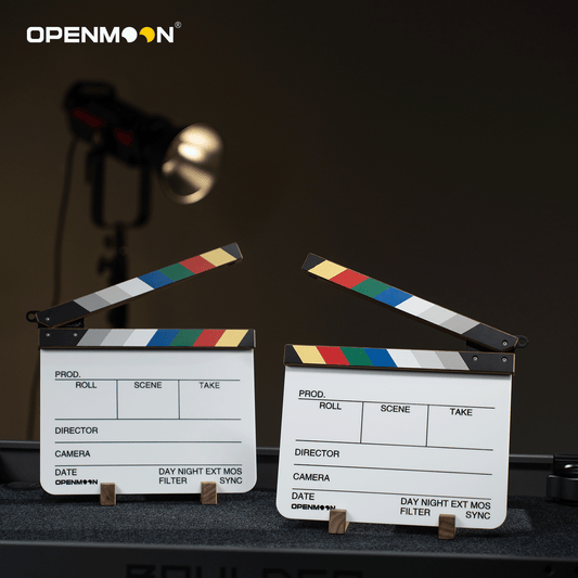 OPENMOON Director Film Clapperboard Cut Action Scene Clapper Board Slate