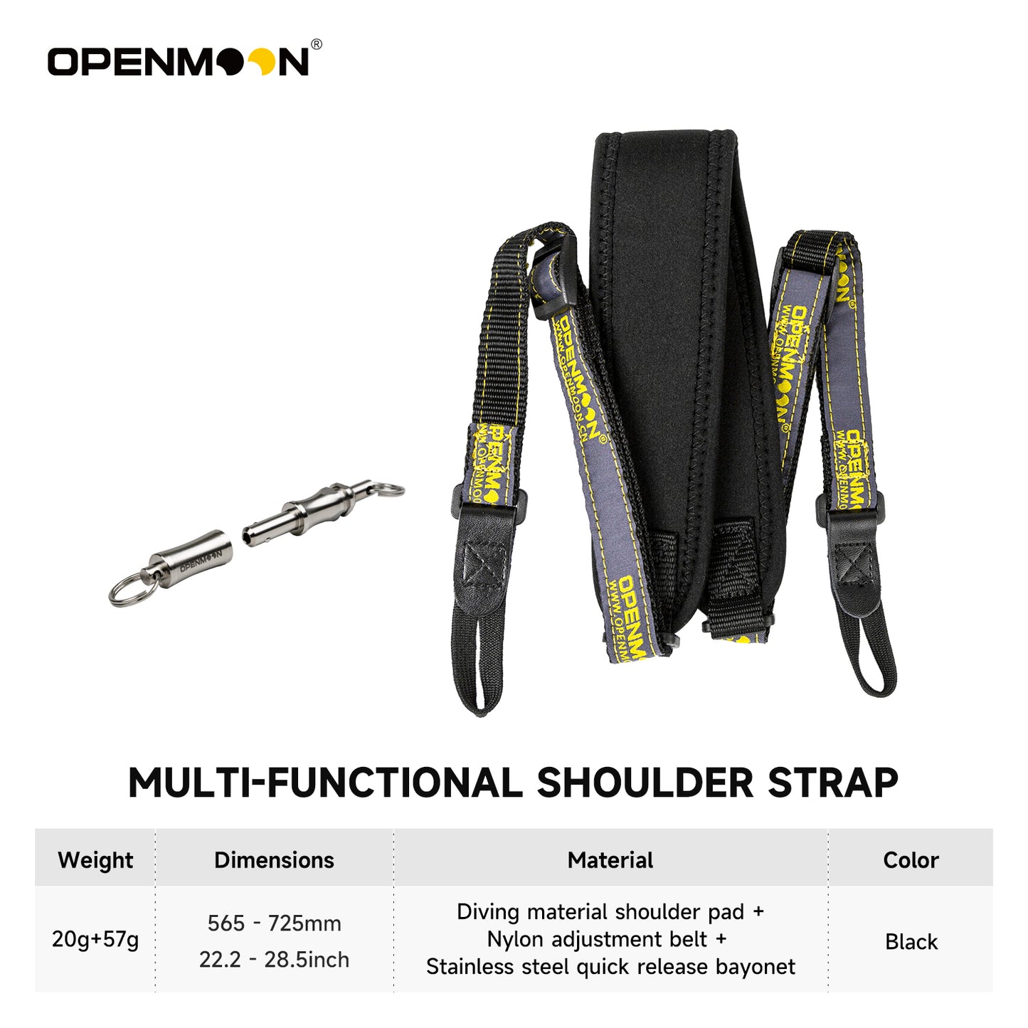OPENMOON Multi-Functional Shoulder Strap for Wcu-4 /Cmotion/ Light meter /Laser meter