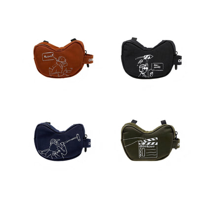 OPENMOON Mini Cine Saddle Earbuds Pouch