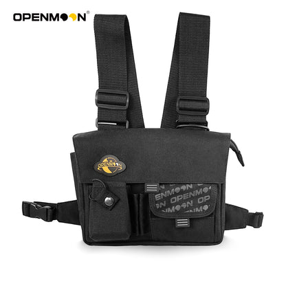Estuche de transporte para radio OPENMOON, bolsa frontal para el pecho