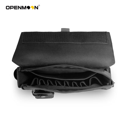 Estuche de transporte para radio OPENMOON, bolsa frontal para el pecho