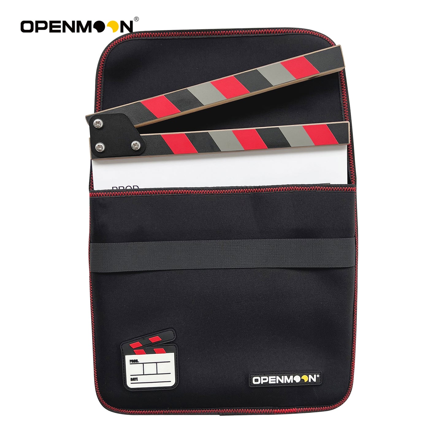 OPENMOON Clapperboard Slate with 68pcs Metadata Tags