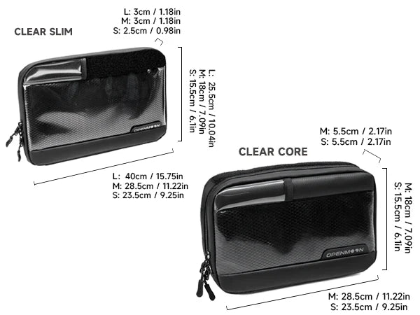 OPENMOON Translucent Storage Pouch - Slim