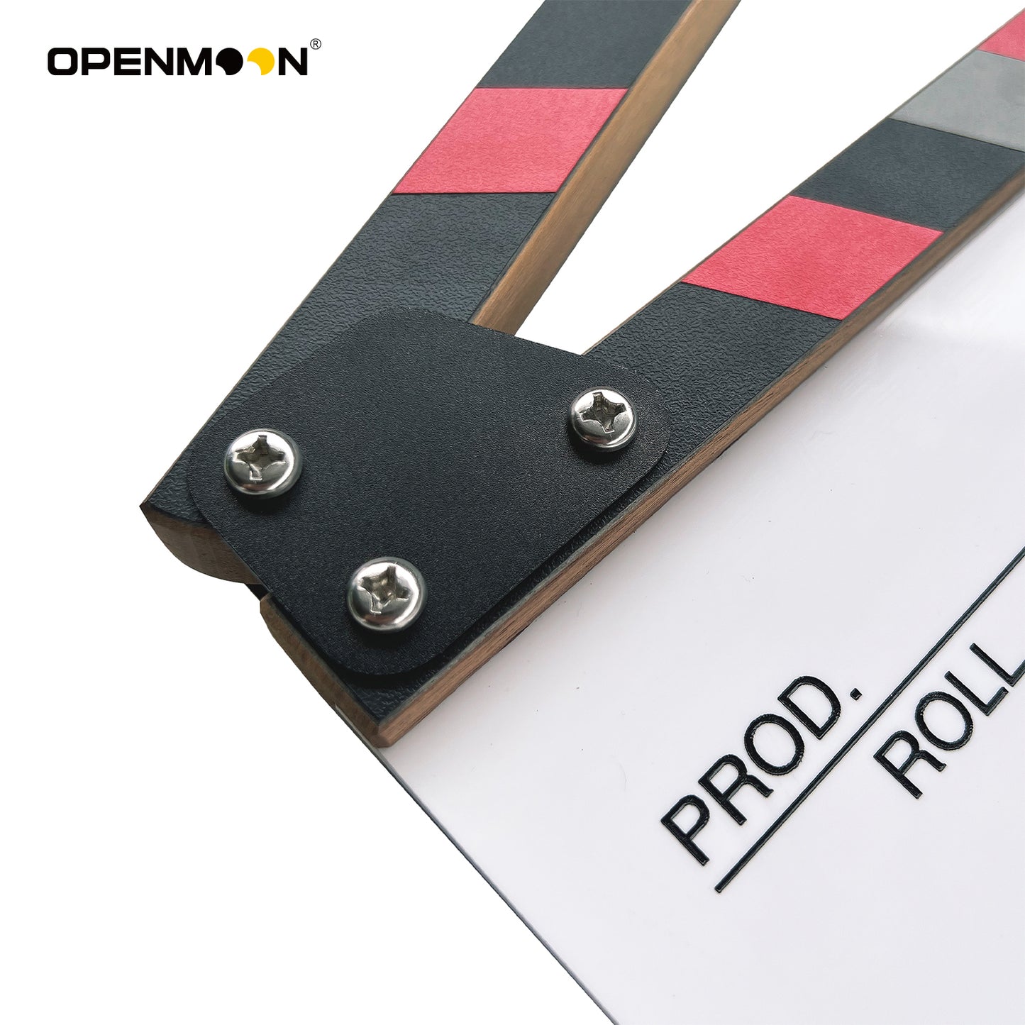 OPENMOON Clapperboard Slate with 68pcs Metadata Tags