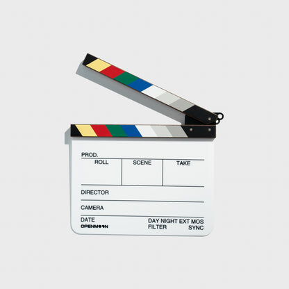 OPENMOON Director Film Clapperboard Cut Action Scene Clapper Board Slate