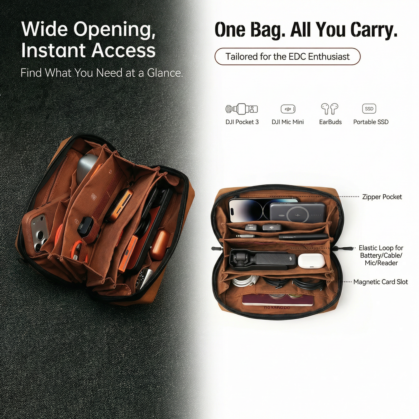 OPENMOON Daily Carry Pouch