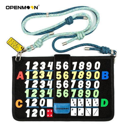 OPENMOON HOOK-LOOP CLAPPER BAG combo