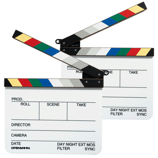OPENMOON Director Film Clapperboard Cut Action Scene Clapper Board Slate