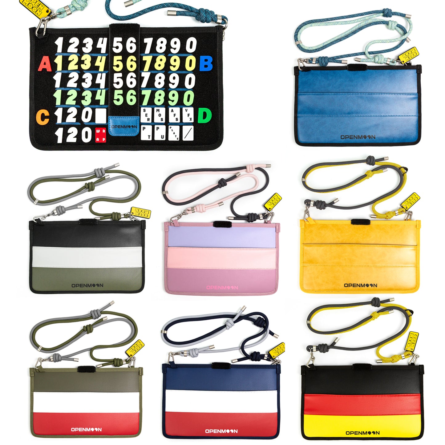 OPENMOON HOOK-LOOP CLAPPER BAG combo