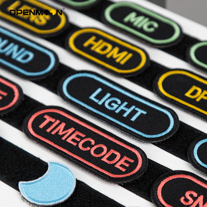 OPENMOON Cinematic Patch Tags (Label Stickers)