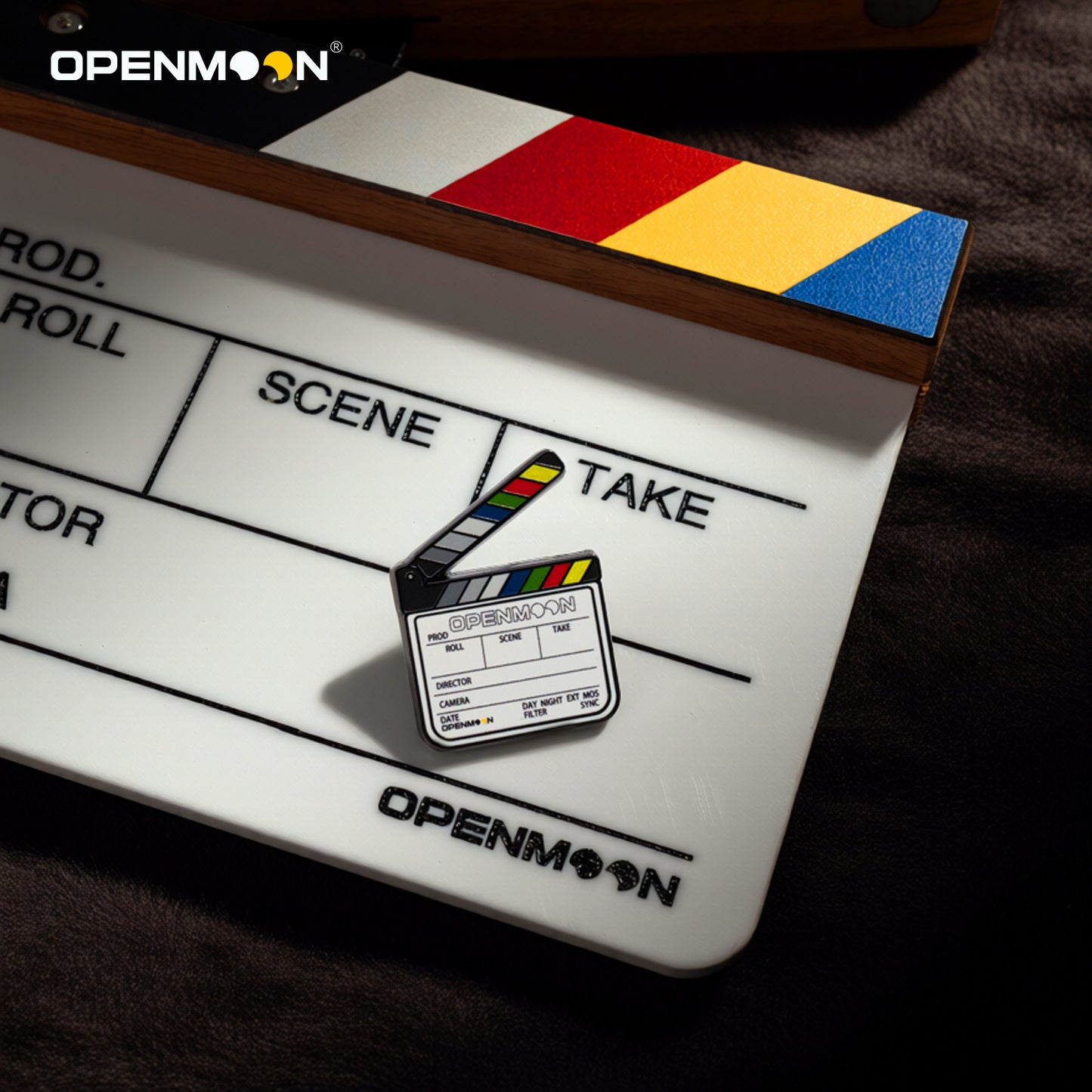 OPENMOON Photography Equipment Theme Alloy Badge, Brooch, Backpack Decoration, Hand-painted Photography Equipment Theme Pin