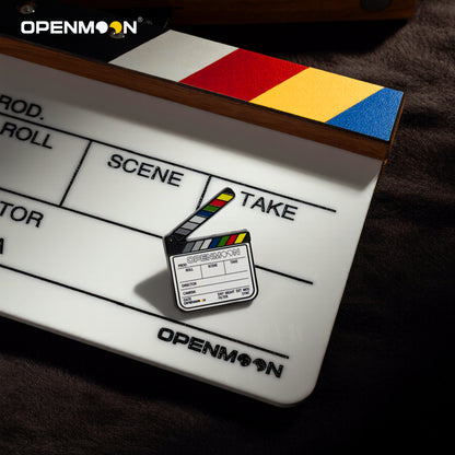 OPENMOON Photography Equipment Theme Alloy Badge, Brooch, Backpack Decoration, Hand-painted Photography Equipment Theme Pin