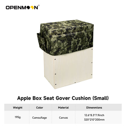 Funda de cojín para asiento de Apple Box, tamaño pequeño, de OPENMOON 