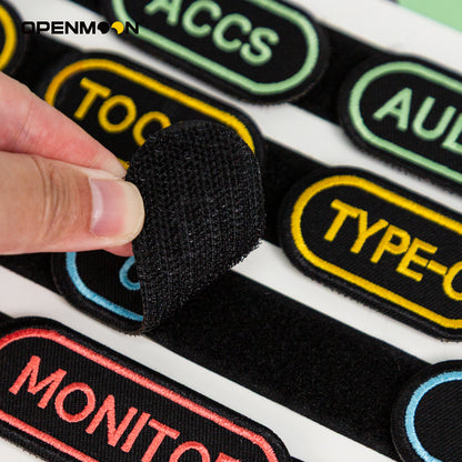 OPENMOON Cinematic Patch Tags (Label Stickers)