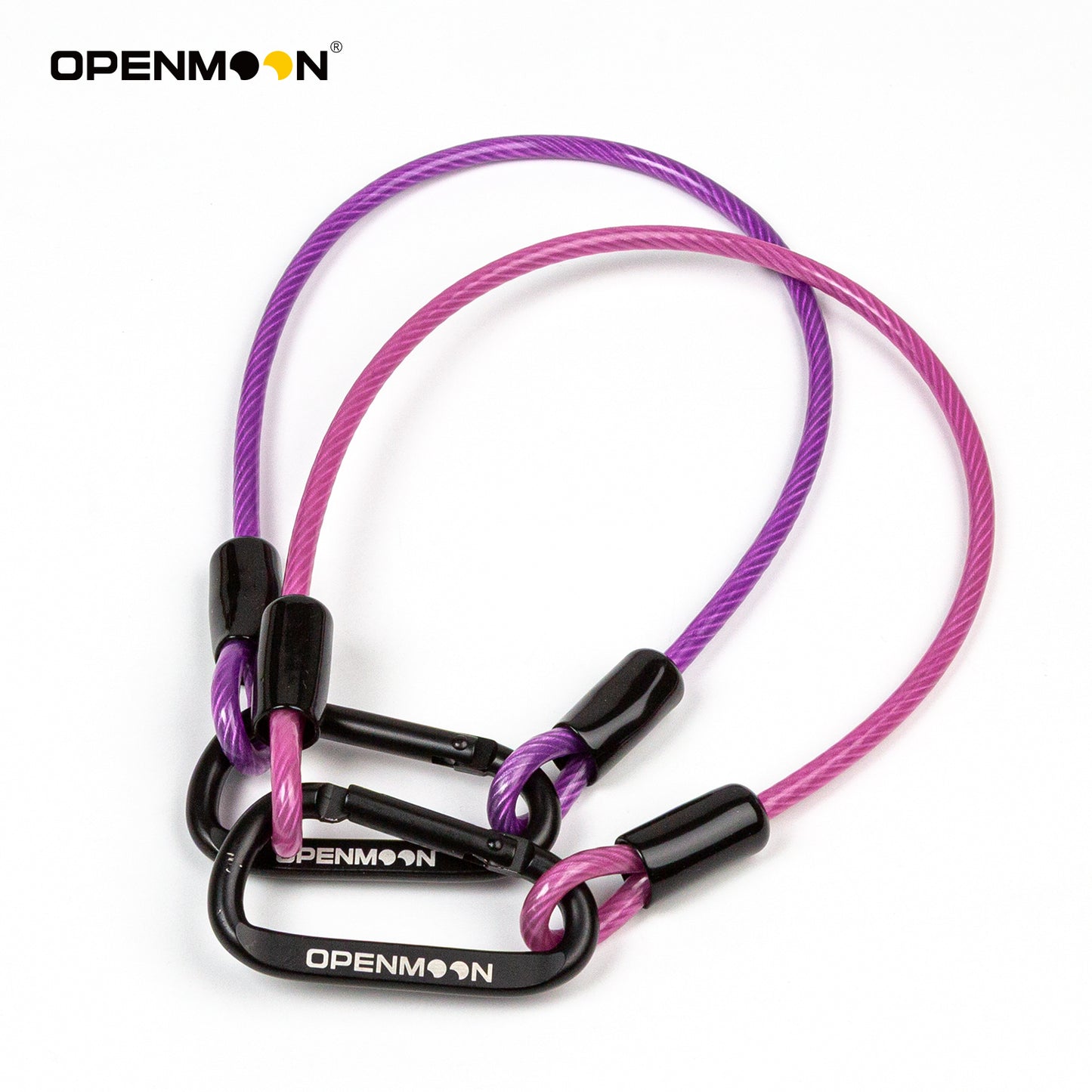 OPENMOON Gaffer Tape Lanyard Stainless Steel Security Tether Lanyard Kit Braided Steel Coated Security Cable