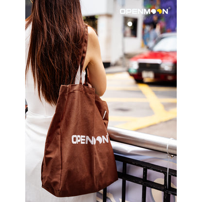 OPENMOON Simple Tote Bag Laptop Bag for Commuting to Work Women's Bag Large Capacity Shoulder Bag