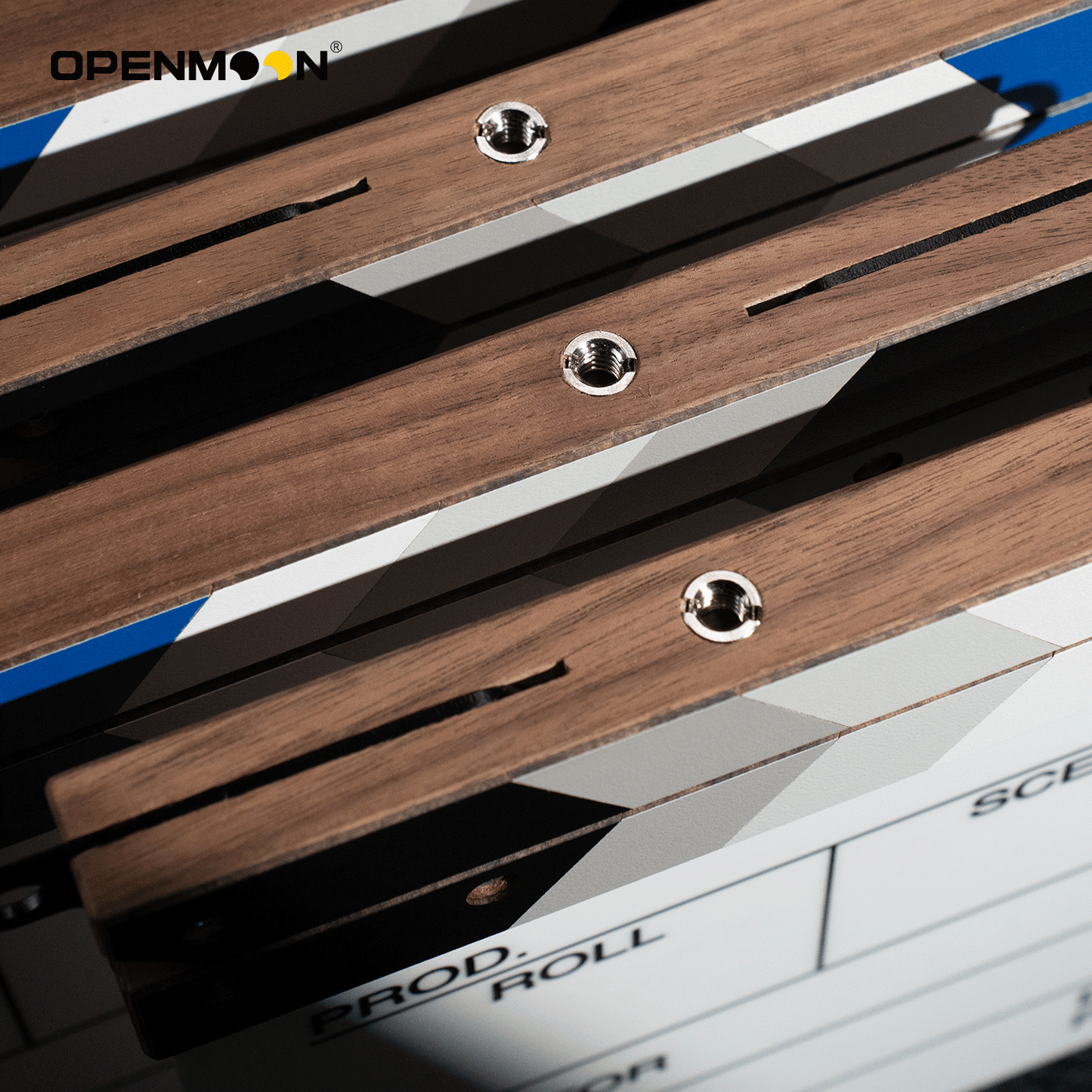 OPENMOON Director Film Clapperboard Cut Action Scene Clapper Board Slate