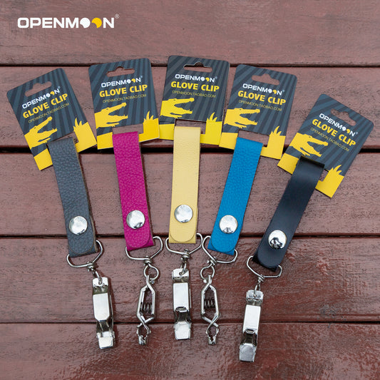 OPENMOON Glove Leather Clips (colourful)