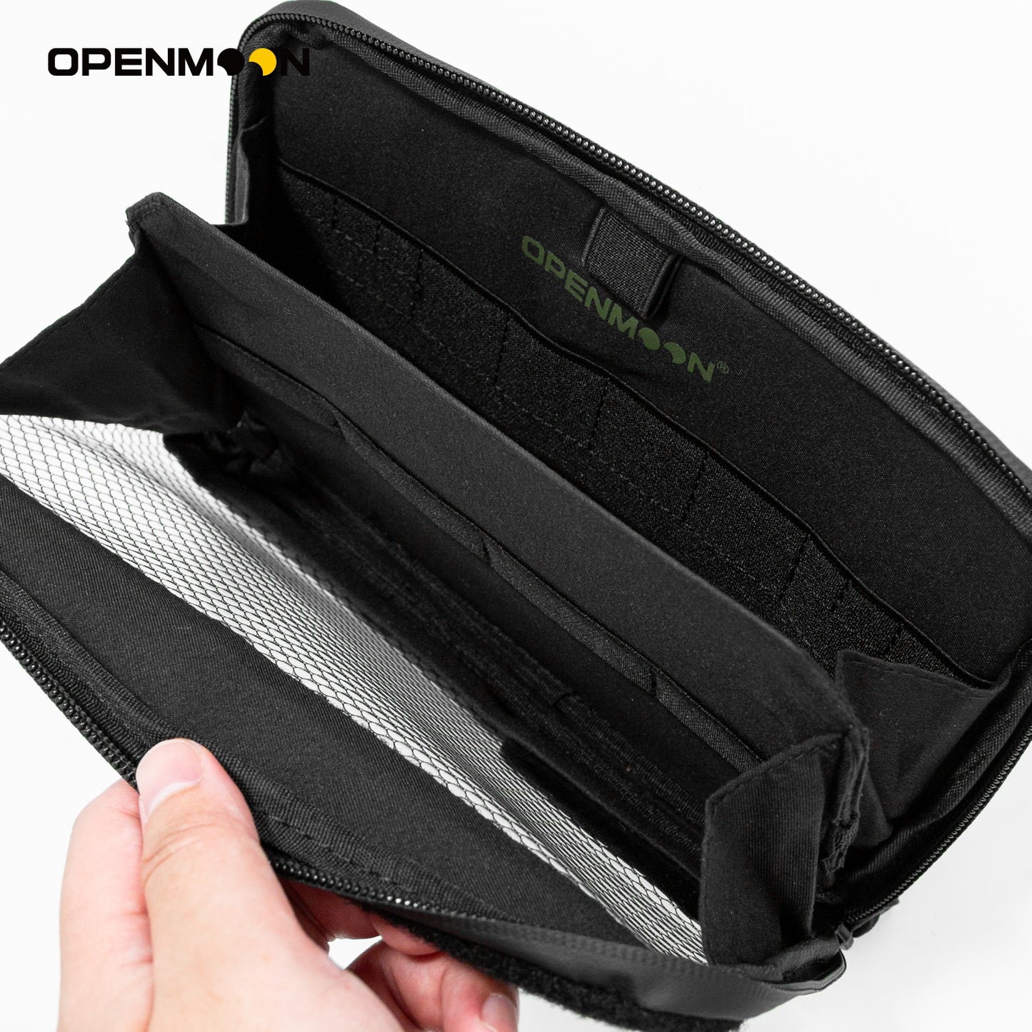 OPENMOON Translucent Electronics & Camera Accessories Bag - Cable organizer, Gear Accessory Pouch, Travel Camera Essentials