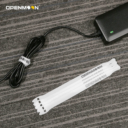 OPENMOON Nilonaj Reuzeblaj Kablo-Ligoj, Alĝustigeblaj 10-pecoj Multkoloraj