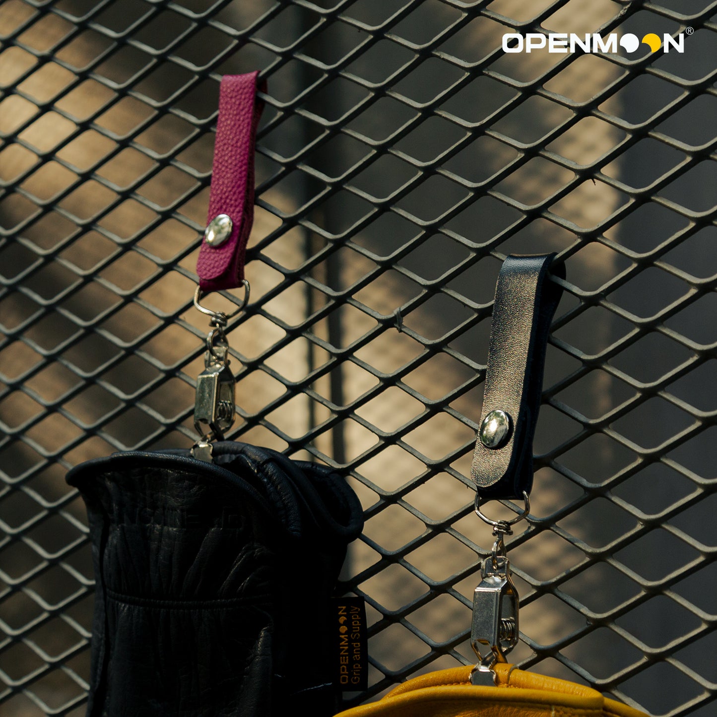 OPENMOON Glove Leather Clips (colourful)