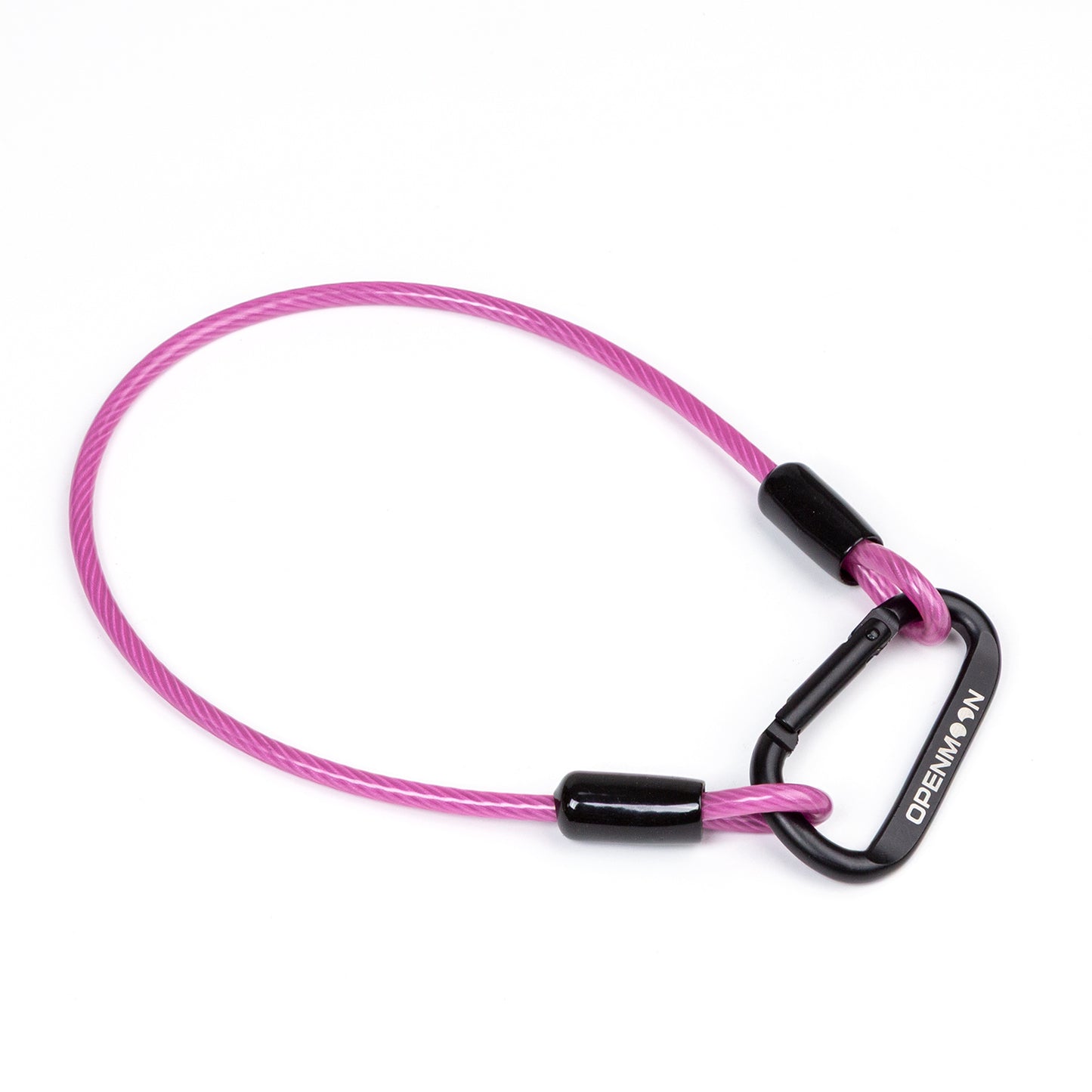 OPENMOON Gaffer Tape Lanyard Stainless Steel Security Tether Lanyard Kit Braided Steel Coated Security Cable