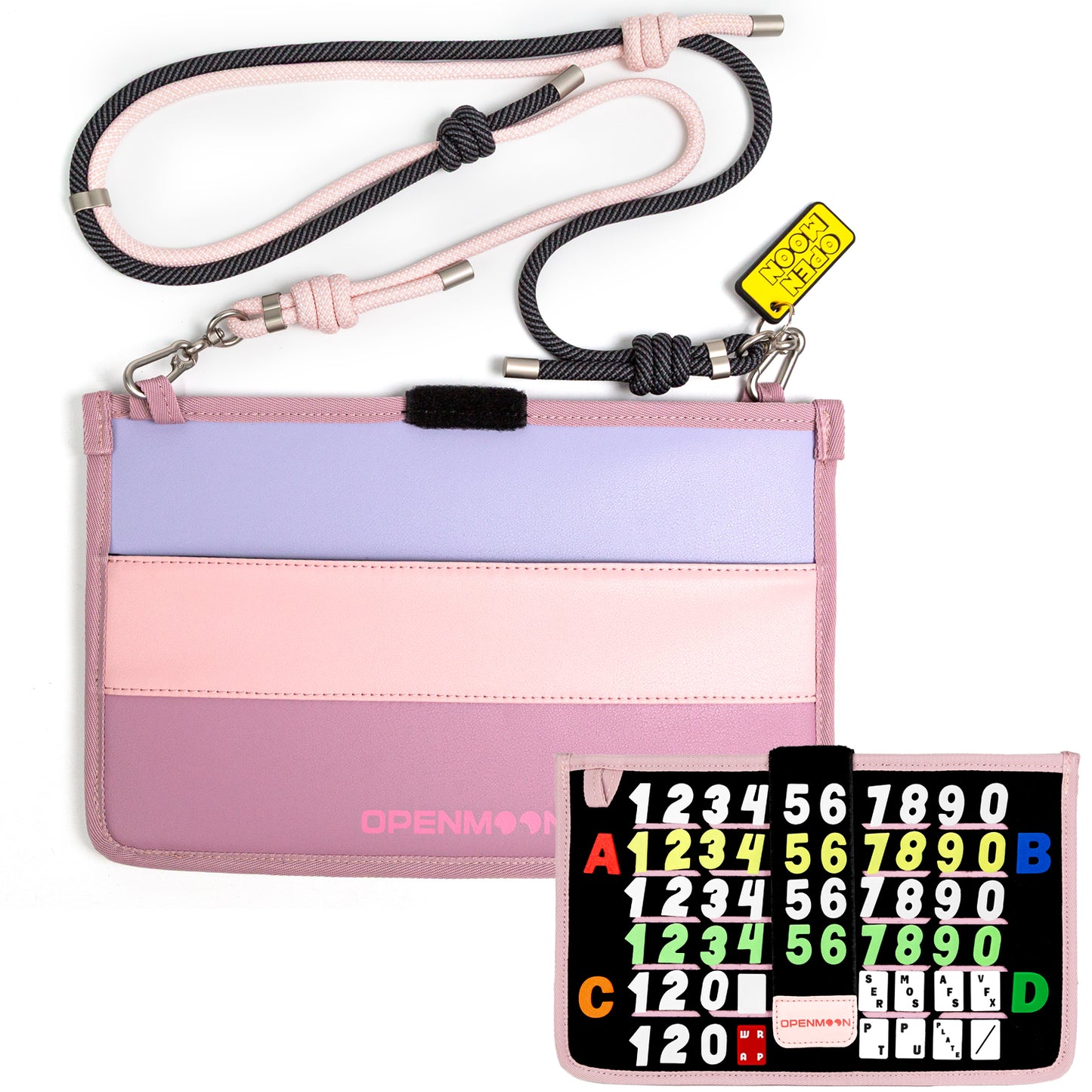 OPENMOON HOOK-LOOP CLAPPER BAG combo