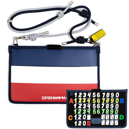 OPENMOON HOOK-LOOP CLAPPER BAG combo