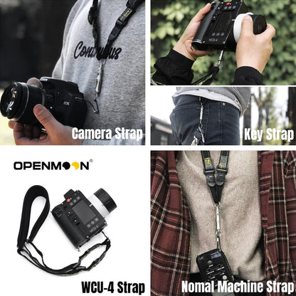 OPENMOON Multi-Functional Shoulder Strap for Wcu-4 /Cmotion/ Light meter /Laser meter