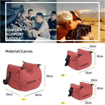 OPENMOON Camera Support Saddle Cinesaddle - Orange