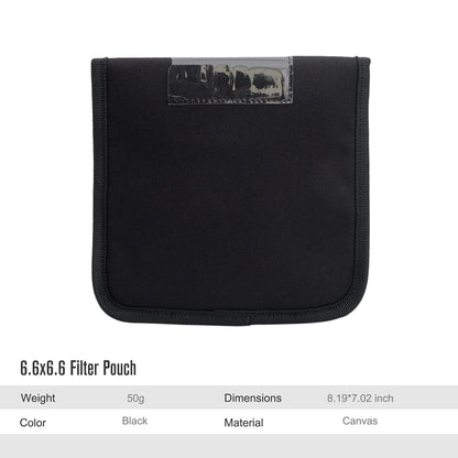 Estuche de transporte para filtros OPENMOON de 6,6 x 6,6