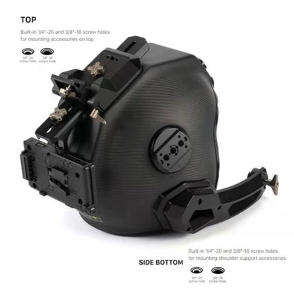 Sistema de soporte POV OPENMOON y Tilta Hermit Casco de fotografía en primera persona Casco de fotografía profesional